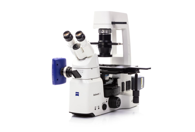 ZEISS invertovaný mikroskop Axiovert 5 - Všestranný pomocník